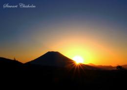 Image「朝日の羊蹄山」nsy00005